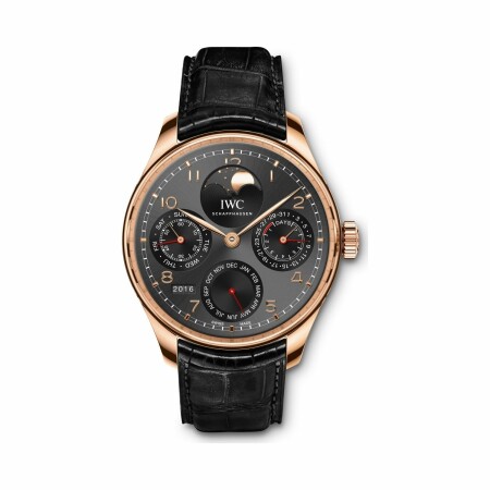 IWC Schaffhausen Portugieser Perpetual Calendar watch, Dubail edition