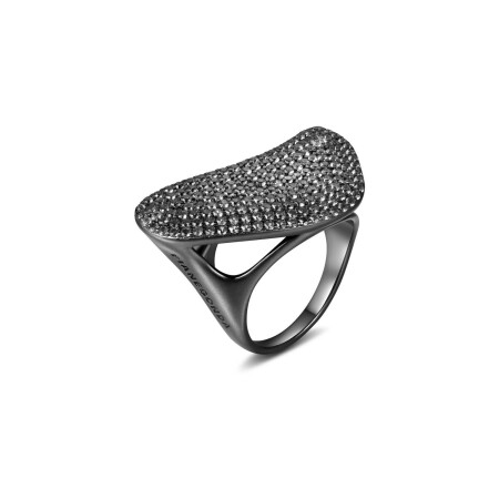 Bague Pianegonda Clipea en argent et oxydes de ziconium