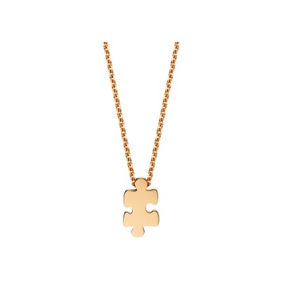 Collier Akillis Mini Puzzle en or rose