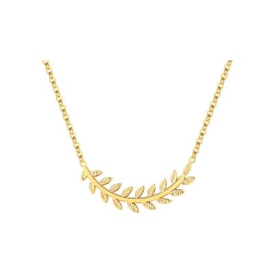 Collier Pixies en acier doré