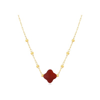 Collier Pixies en acier doré