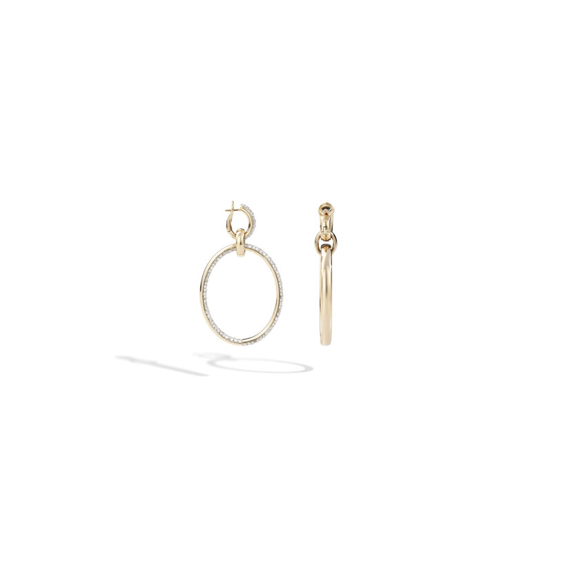 Pomellato Iconica earrings, rose gold