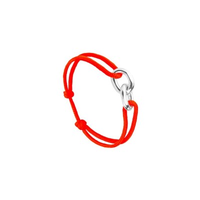 Bracelet sur cordon Le Vent à la Française Union en plaqué argent, 22mm