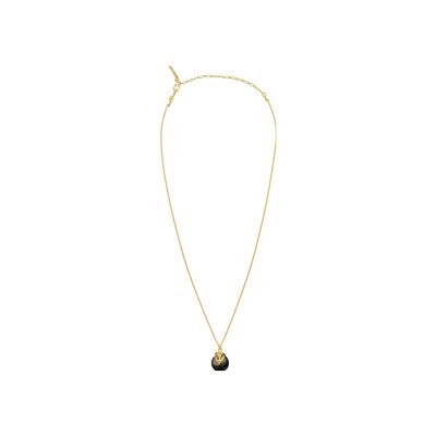 Collier SATELLITE Positano en plaqué or, nacre et cristal