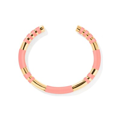 Bracelet Aurélie Bidermann Positano en métal doré et résine