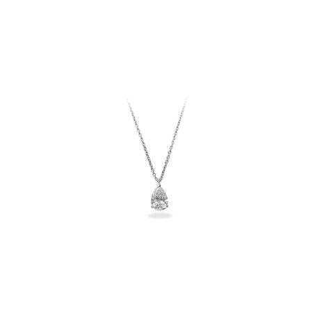 Pendentif Isabelle Barrier en or blanc et diamant de 0.93ct