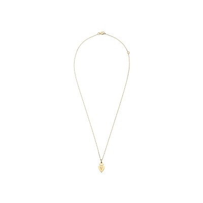 Collier Akillis Python en or jaune et diamants