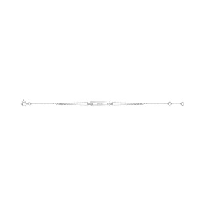 Bracelet en or blanc et diamant 0.11ct