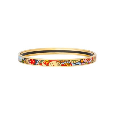 Bracelet Cerclé Ultra FREYWILLE Folkloric Masterpiece en email et plaqué or