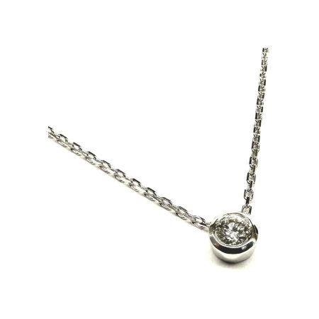 Pendentif Isabelle Barrier en or blanc et diamant de 0.1ct