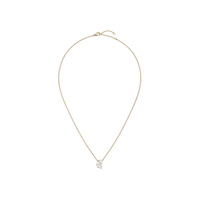 Collier Repossi Serti sur Vide en or rose et diamants