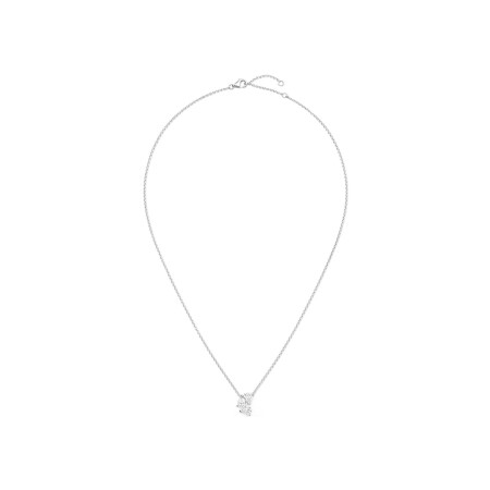 Collier Repossi Serti sur Vide en or blanc et diamants