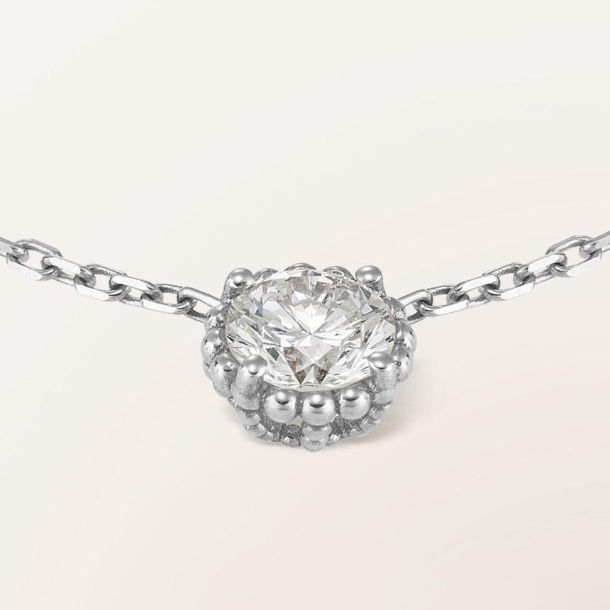 Barth Monte-Carlo Oursin pendant, white gold and diamonds