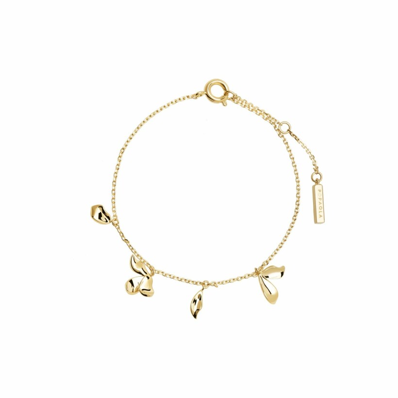 Bracelet PDPaola Blossom Jasmine Gold en argent doré