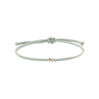 Bracelet PDPaola Fine Essentials en or jaune et diamant de synthèse