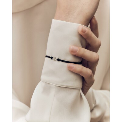 Bracelet PDPaola Maggie en or blanc et diamant de synthèse