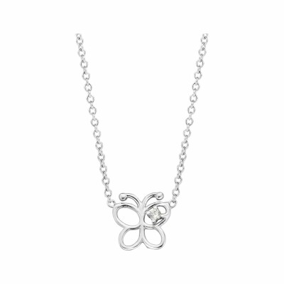 Collier Naiomy Princess en or blanc