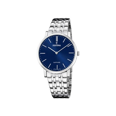 Montre Festina Swiss Made Acier Classique F20045/3