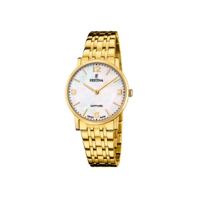 Montre Festina Swiss Made Acier Classique F20048/2