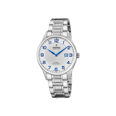 Montre Festina Swiss Made Acier Classique F20067/1