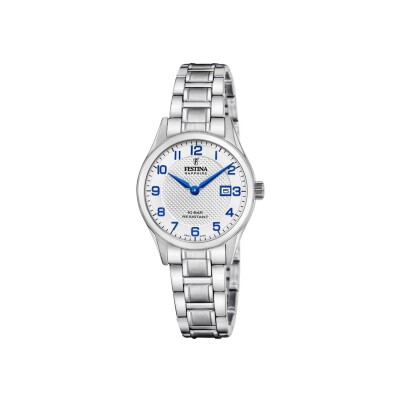 Montre Festina Swiss Made Acier Classique F20068/1