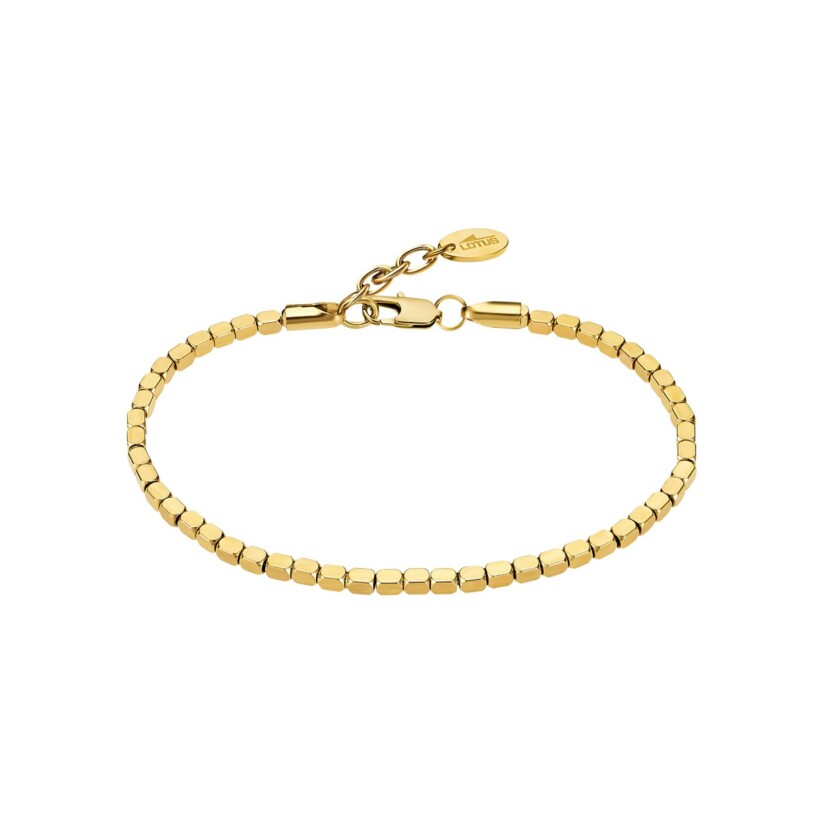 Bracelet Lotus Millennial en métal doré