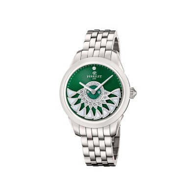 Montre Perrelet Cleopatra Plume De Paon A2071/4