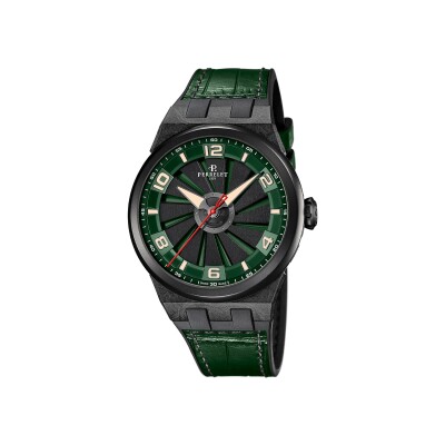 Montre Perrelet Turbine Carbon Green A4065/4