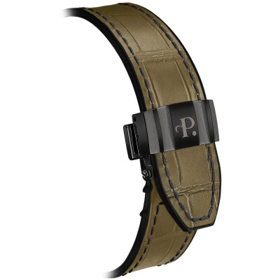 Montre Perrelet Turbine Carbon Kaki A4065/8