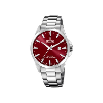 Montre Festina Swiss Made Acier Classique F20024/7