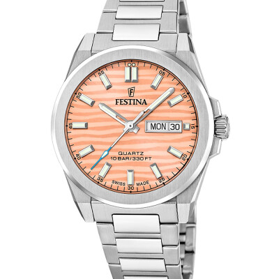 Montre Festina Swiss Made Acier Classique F20073/7