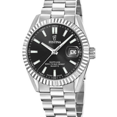 Montre Festina Swiss Made Acier Classique F20084/D
