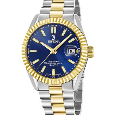 Montre Festina Swiss Made Acier Classique F20085/B