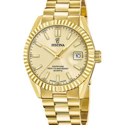 Montre Festina Swiss Made Acier Classique F20086/A
