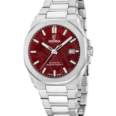 Montre Festina Swiss Made Acier Classique F20100/3