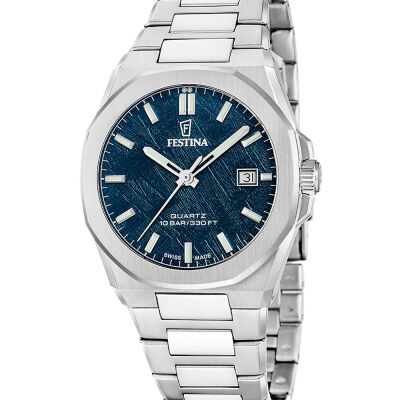 Montre Festina Swiss Made Acier Classique F20100/4