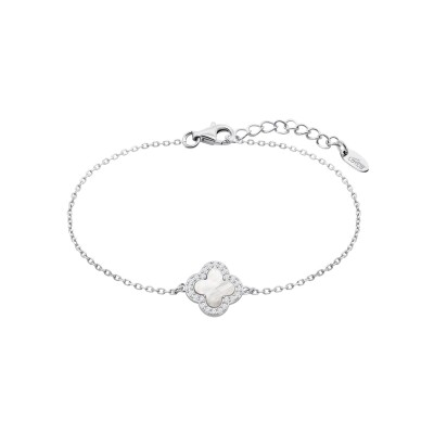 Bracelet Lotus Trendy fleur en argent