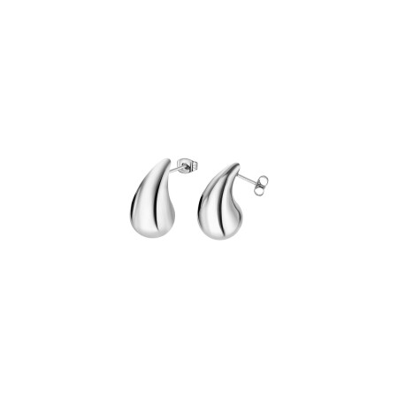 Boucles d'oreilles Lotus Urban Woman en acier