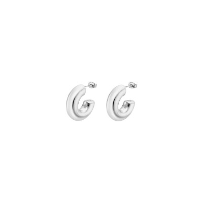 Boucles d'oreilles Lotus Urban Woman en acier