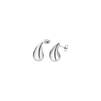 Boucles d'oreilles Lotus Urban Woman en acier