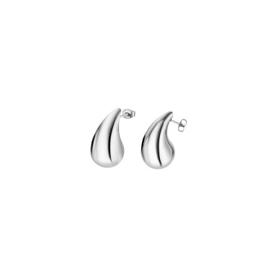 Boucles d'oreilles Lotus Urban Woman en acier