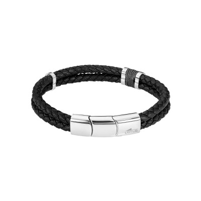 Bracelet Lotus Style Urban Man en acier