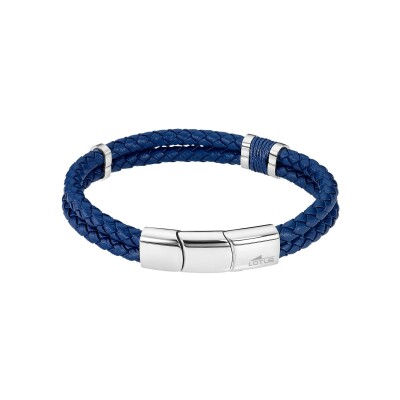 Bracelet Lotus Style Urban Man en acier
