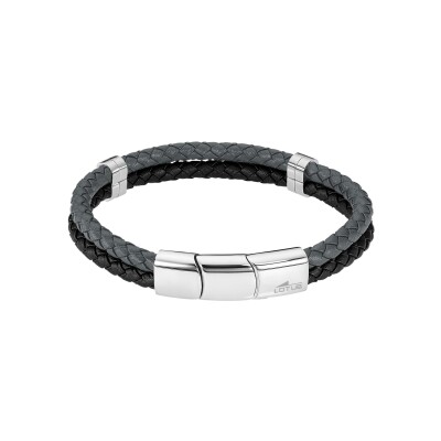 Bracelet Lotus Style Urban Man en acier