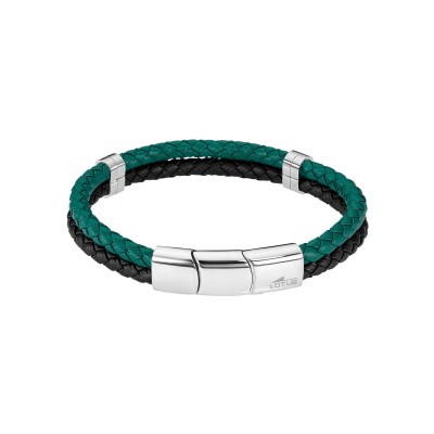 Bracelet Lotus Style Urban Man en acier