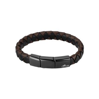 Bracelet Lotus Style Urban Man en acier