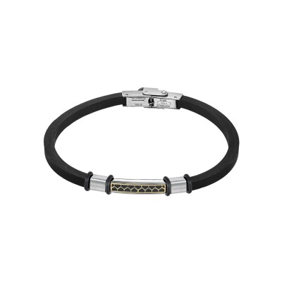 Bracelet Lotus Style Silent Impact en acier