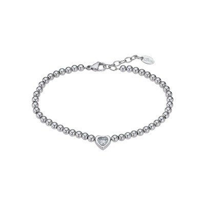 Bracelet Lotus Style Urban Woman coeur en acier