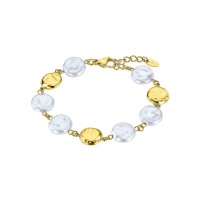Bracelet Lotus Style Urban Woman old money en acier