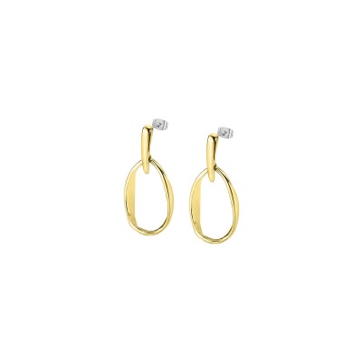 Boucles d'oreilles Lotus Style Urban Woman en acier